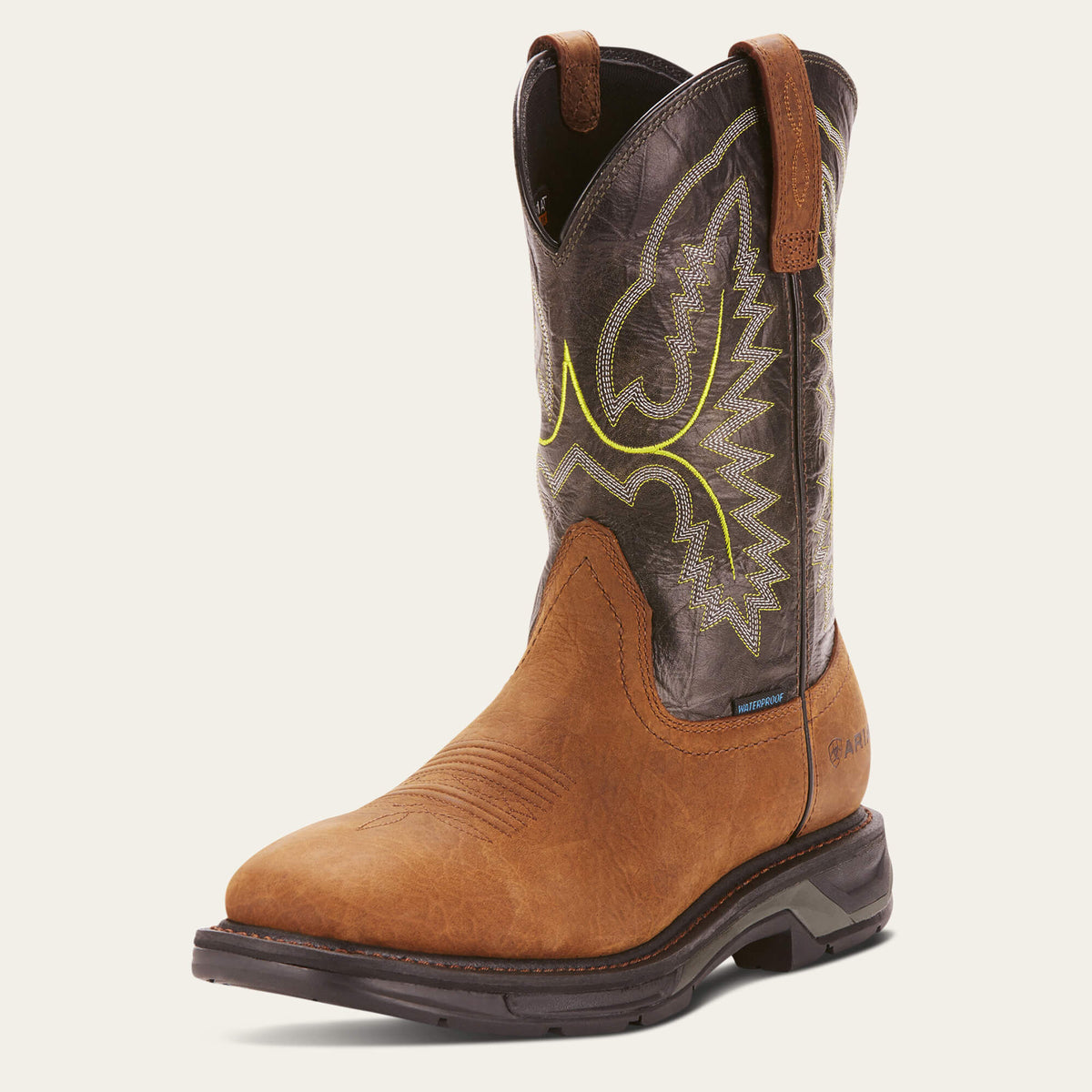 WorkHog XT Waterproof Work Boot Men - TUMBLED BARK
