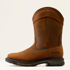 WorkHog XT Wellington Waterproof Work Boot Men - DISTRESSED BROWN