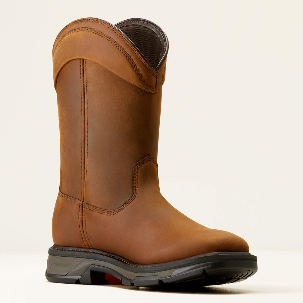 WorkHog XT Wellington Waterproof Work Boot Men - DISTRESSED BROWN