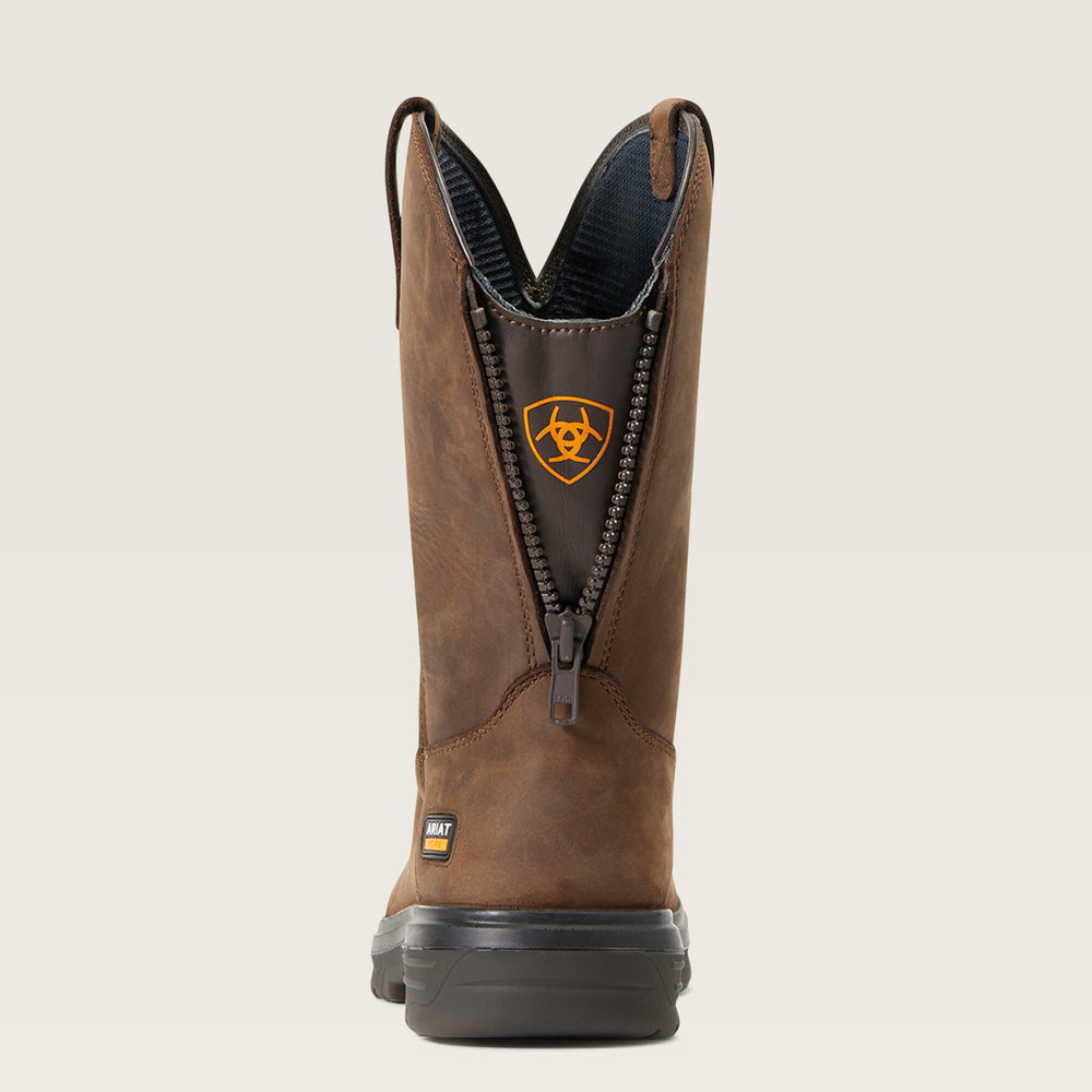 Turbo Moc Toe Waterproof Work Boot Men - MOCHA