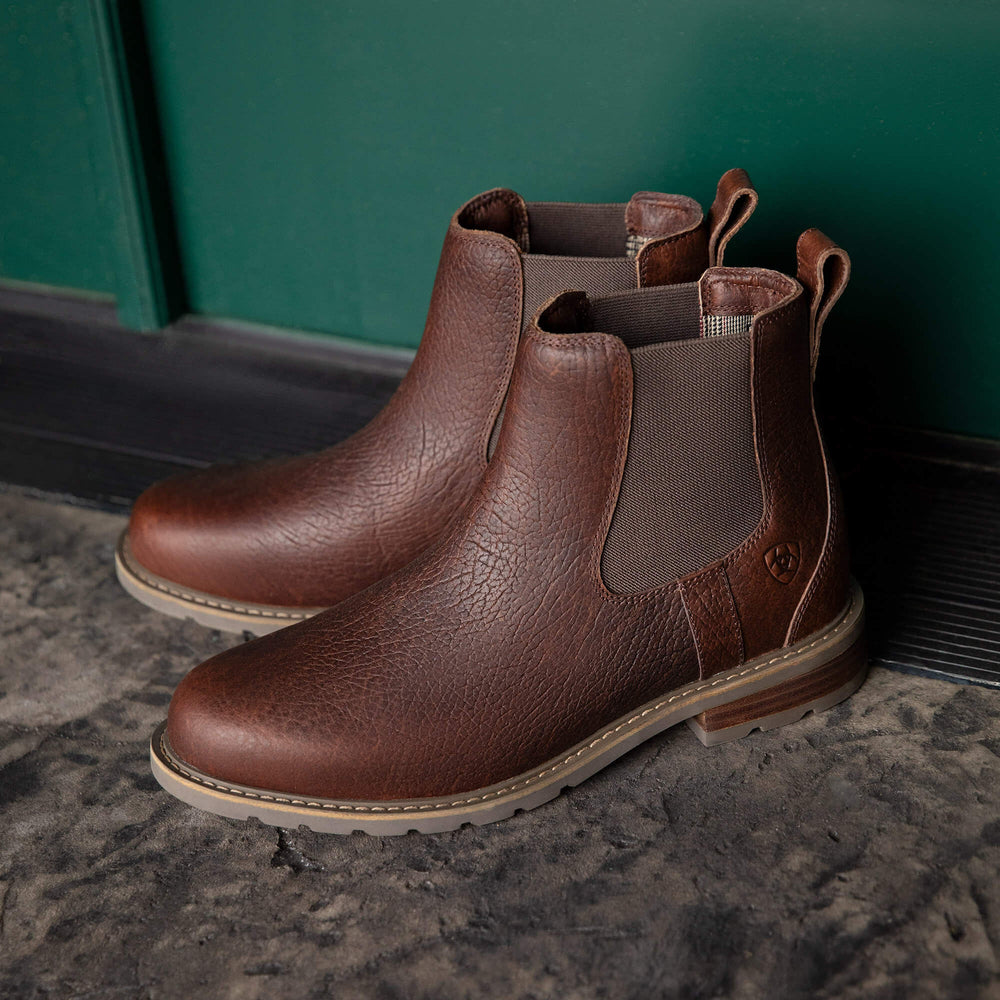 Wexford Bison Chelsea Boot Men - COGNAC BISON