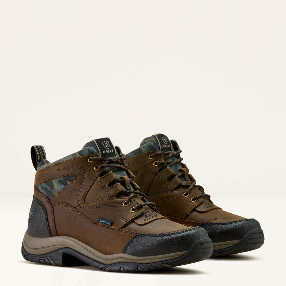 Terrain Waterproof Boot Men - DARK COFFEE/CAMO PRINT