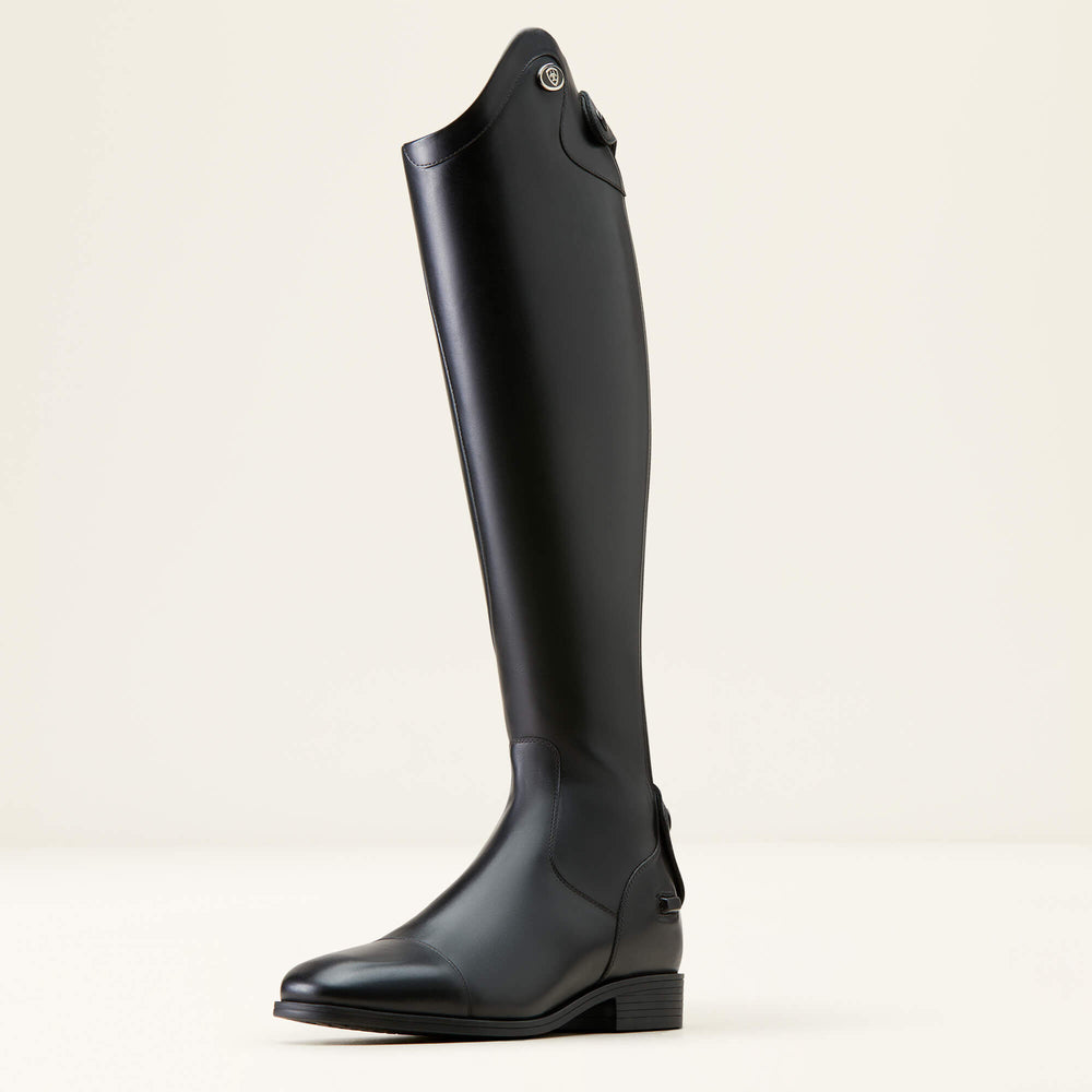 Ravello Dress Tall Riding Boot Men - BLACK CALF