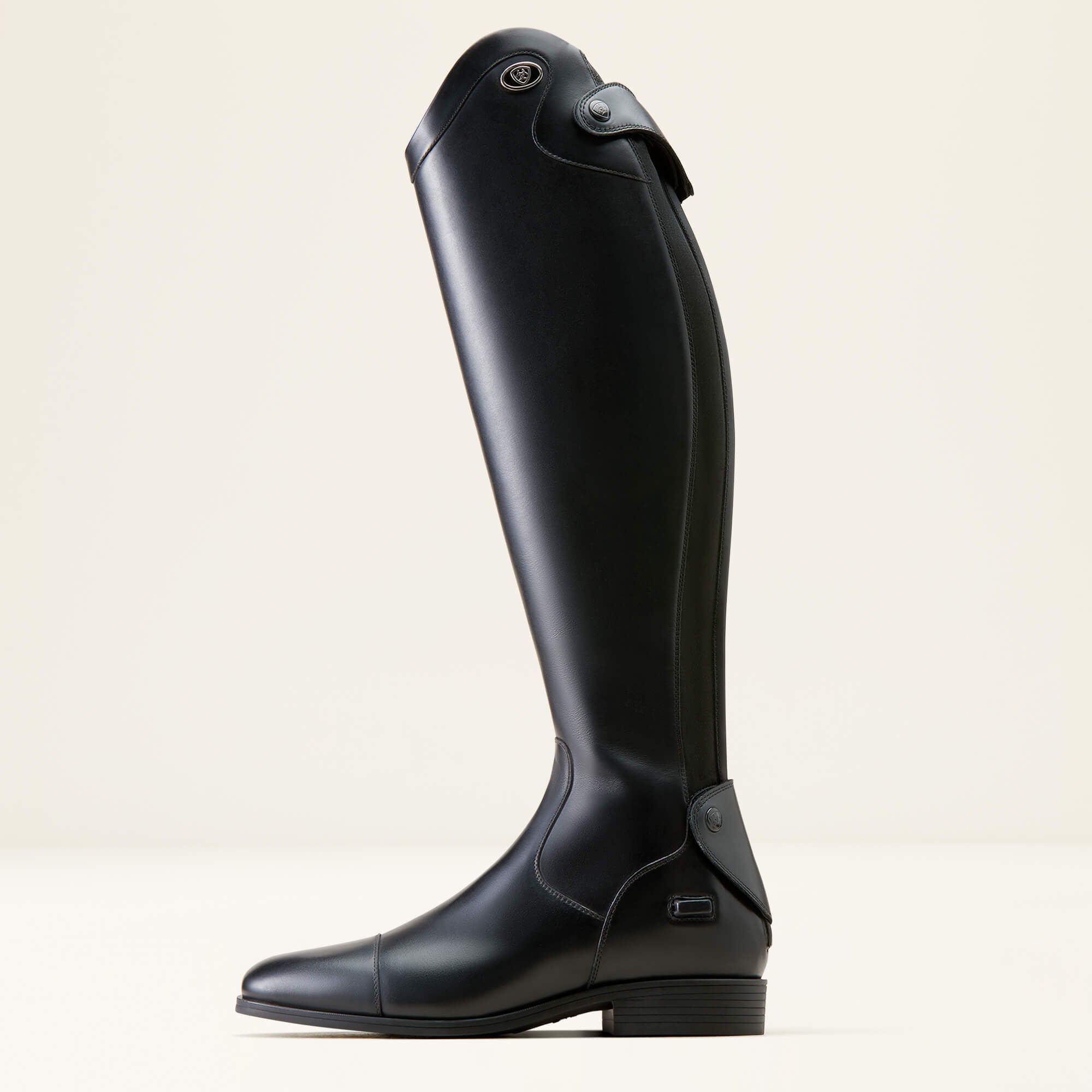 Ravello Dress Tall Riding Boot Men - BLACK CALF