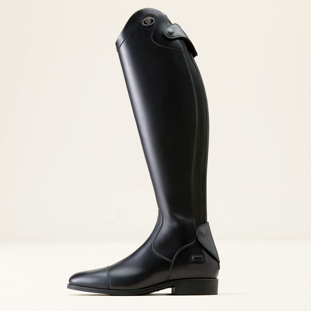 Ravello Dress Tall Riding Boot Men - BLACK CALF