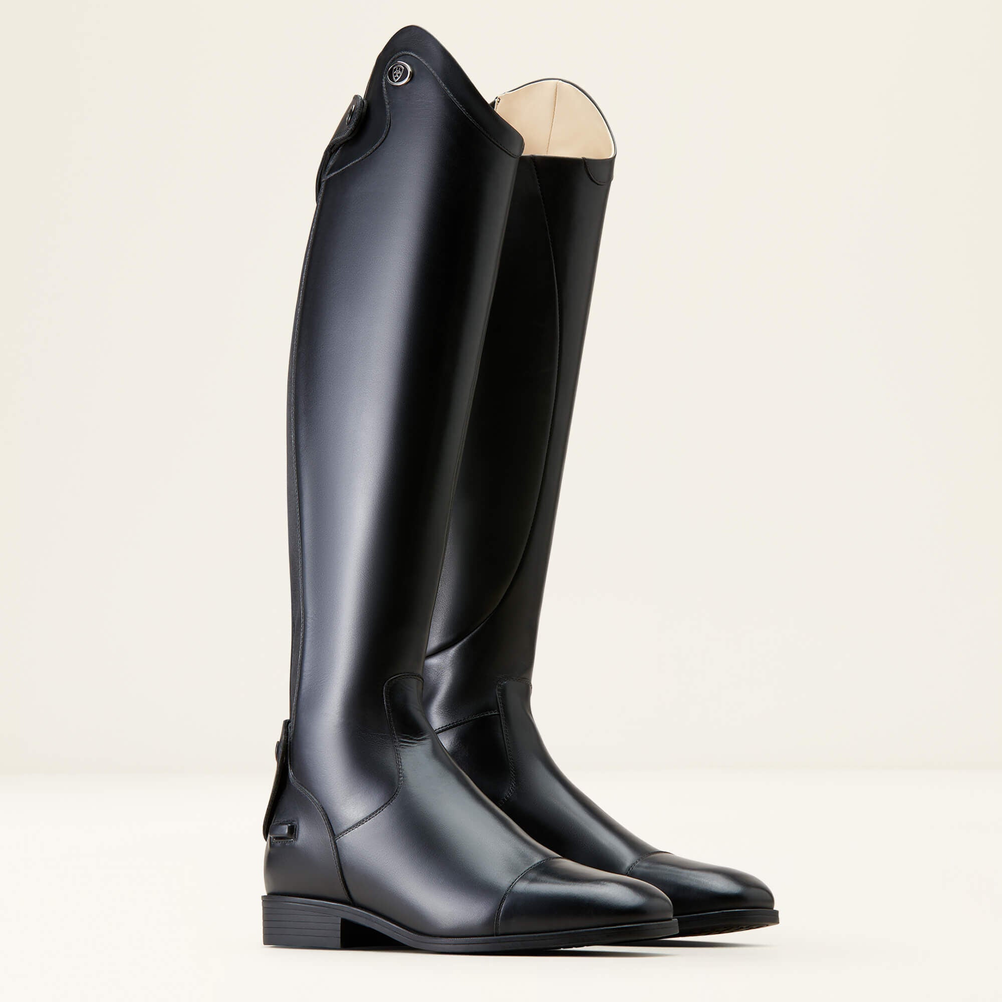 Ravello Dress Tall Riding Boot Men - BLACK CALF