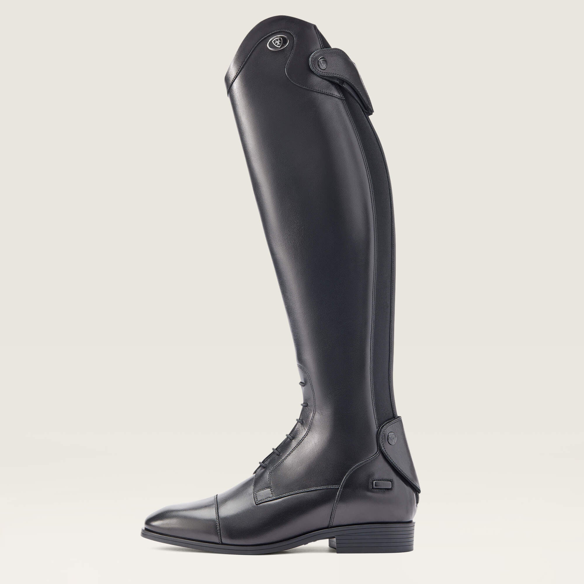Ravello Tall Riding Boot Men - BLACK CALF