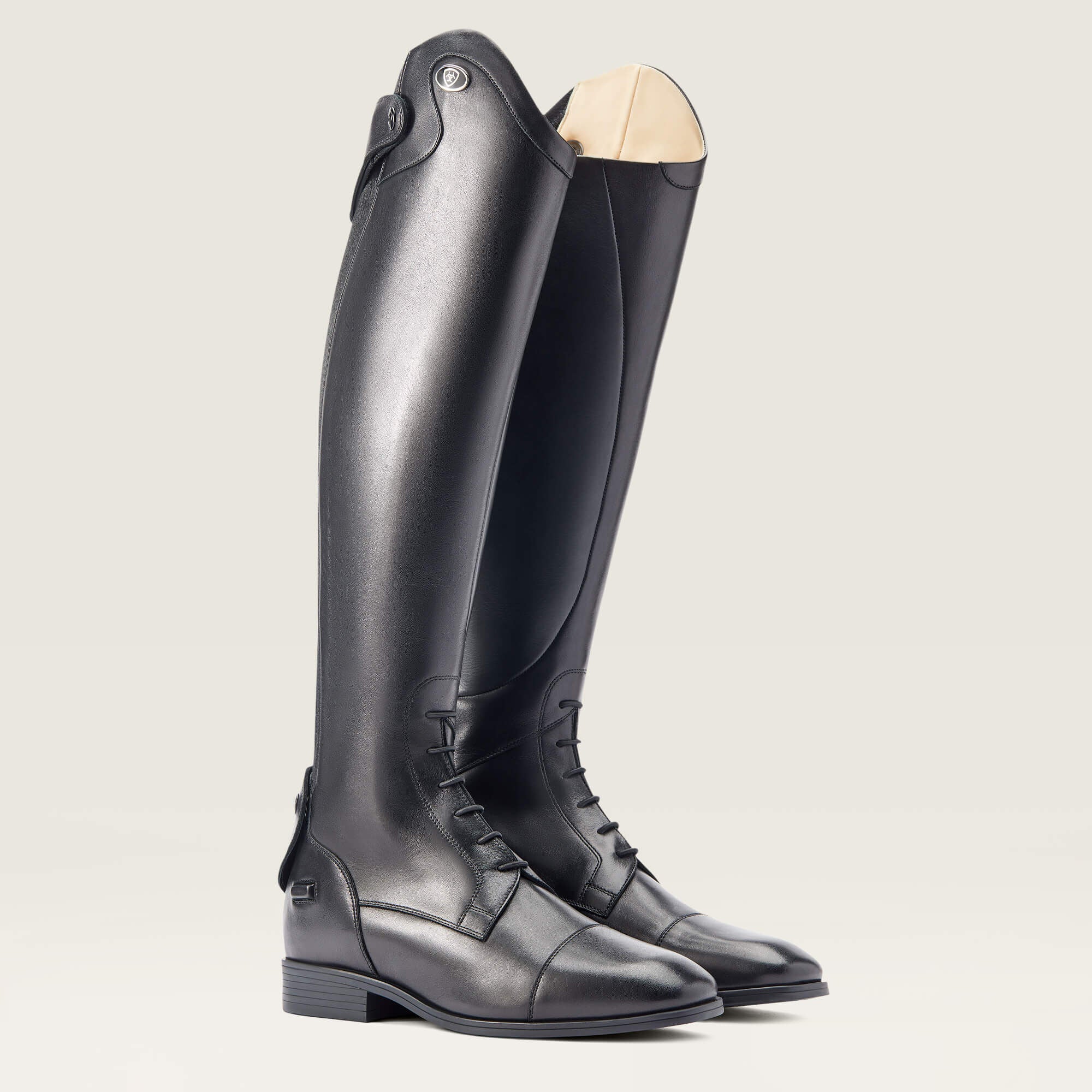 Ravello Tall Riding Boot Men - BLACK CALF