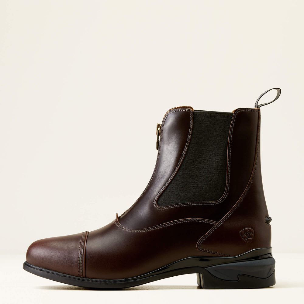 Devon Zip Paddock Boot Men - WAXED CHOCOLATE