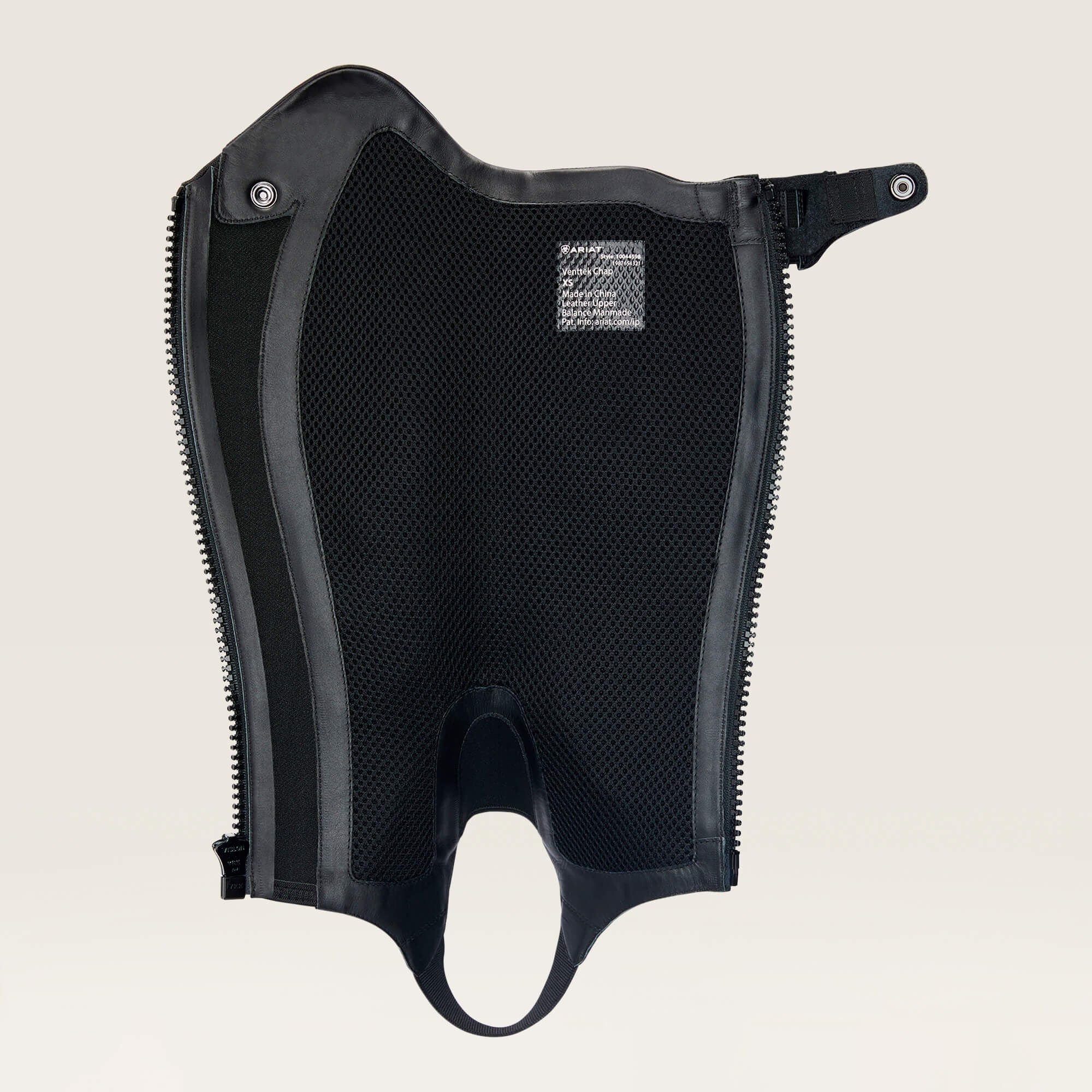 VentTEK Half Chap Men / Women - BLACK