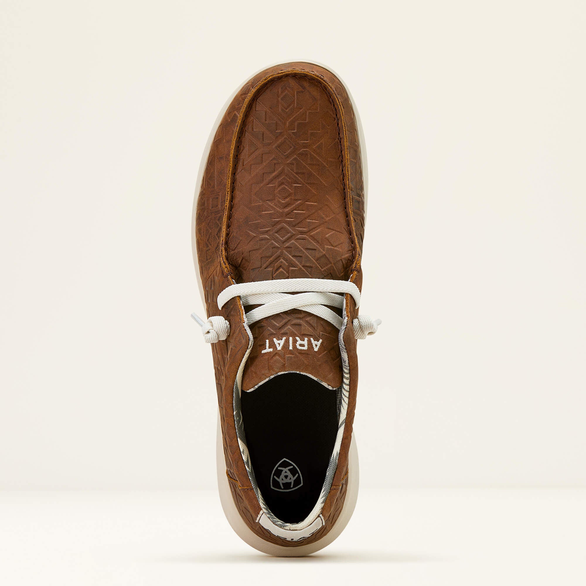 Hilo Shoe Men - MAHOGANY BLANKET EMBOSS