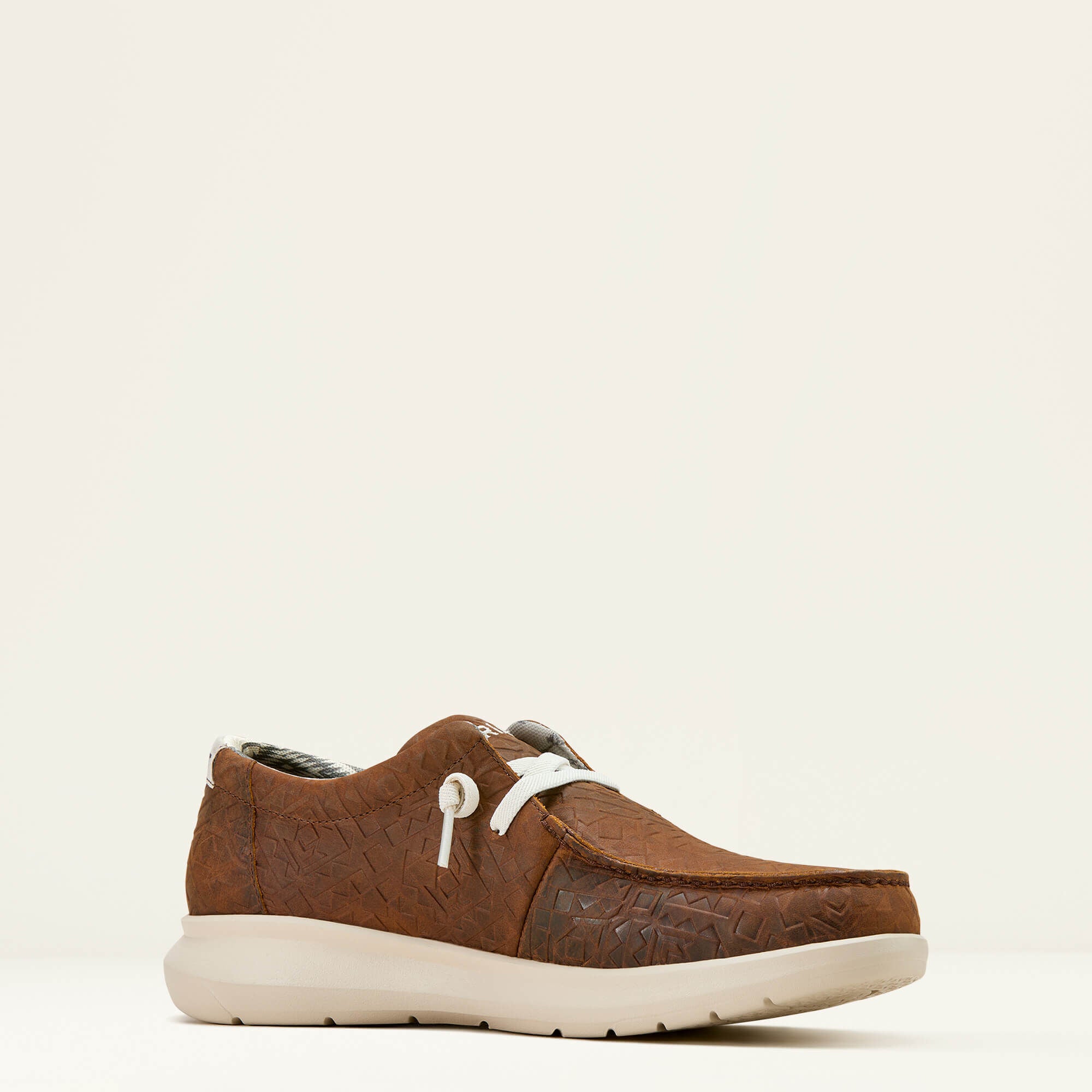 Hilo Shoe Men - MAHOGANY BLANKET EMBOSS