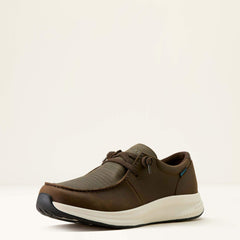 Buckeye Waterproof Shoe Men - DARK BROWN/BROWN LIZARD PRINT