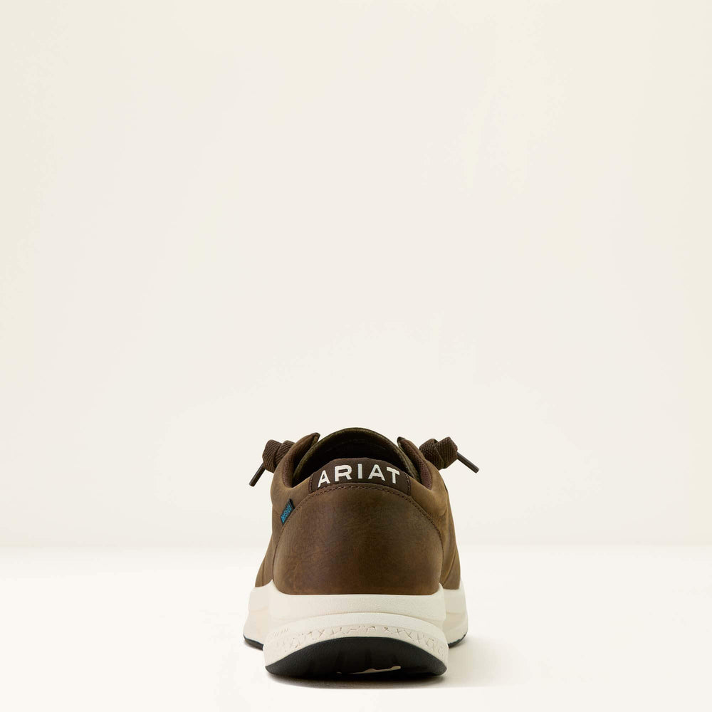 Buckeye Waterproof Shoe Men - DARK BROWN/BROWN LIZARD PRINT