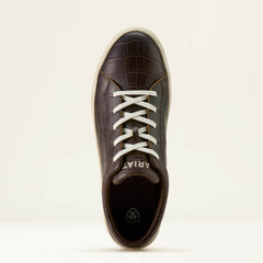 Sawyer Shoe Men - ANTIQUE TAN CROC PRINT
