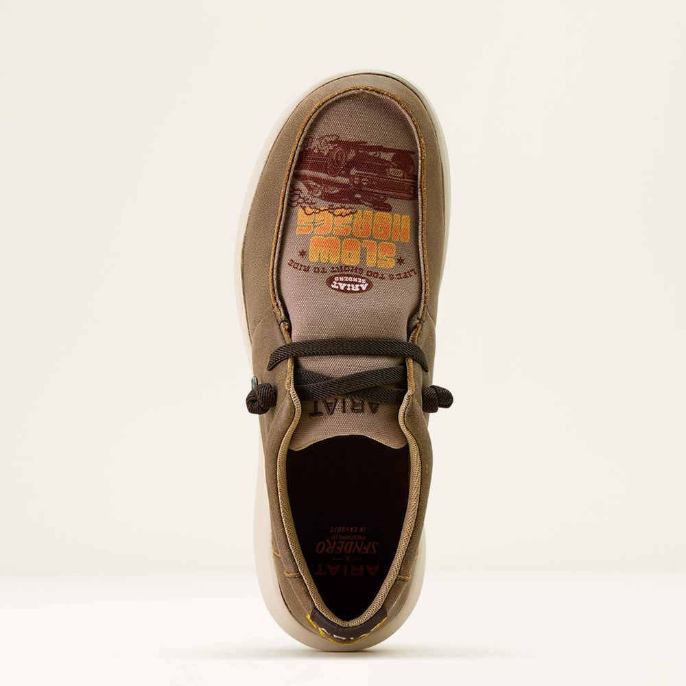Hilo Sendero Shoe Men - BROWN BOMBER/SLOW HORSES PRINT