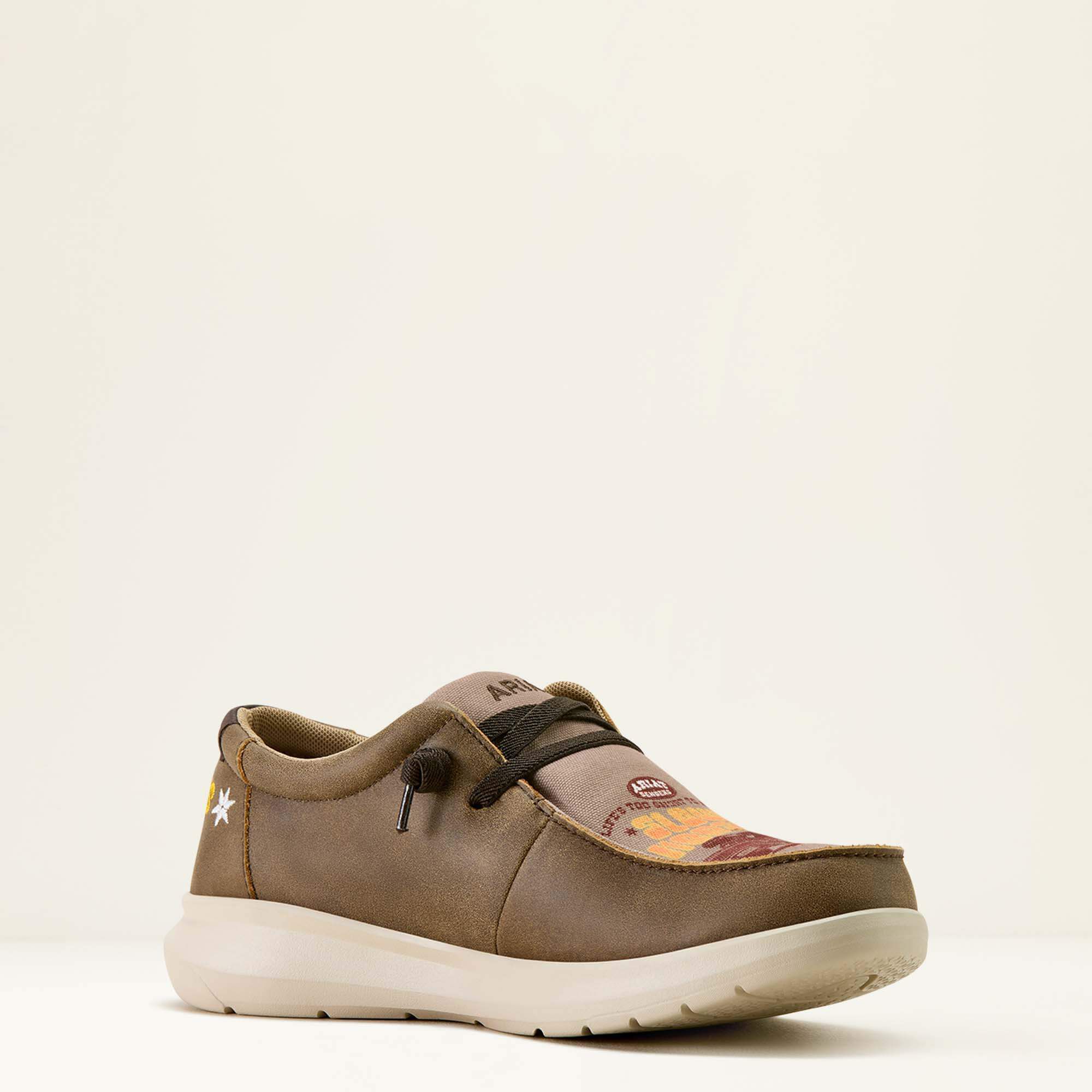 Hilo Sendero Shoe Men - BROWN BOMBER/SLOW HORSES PRINT