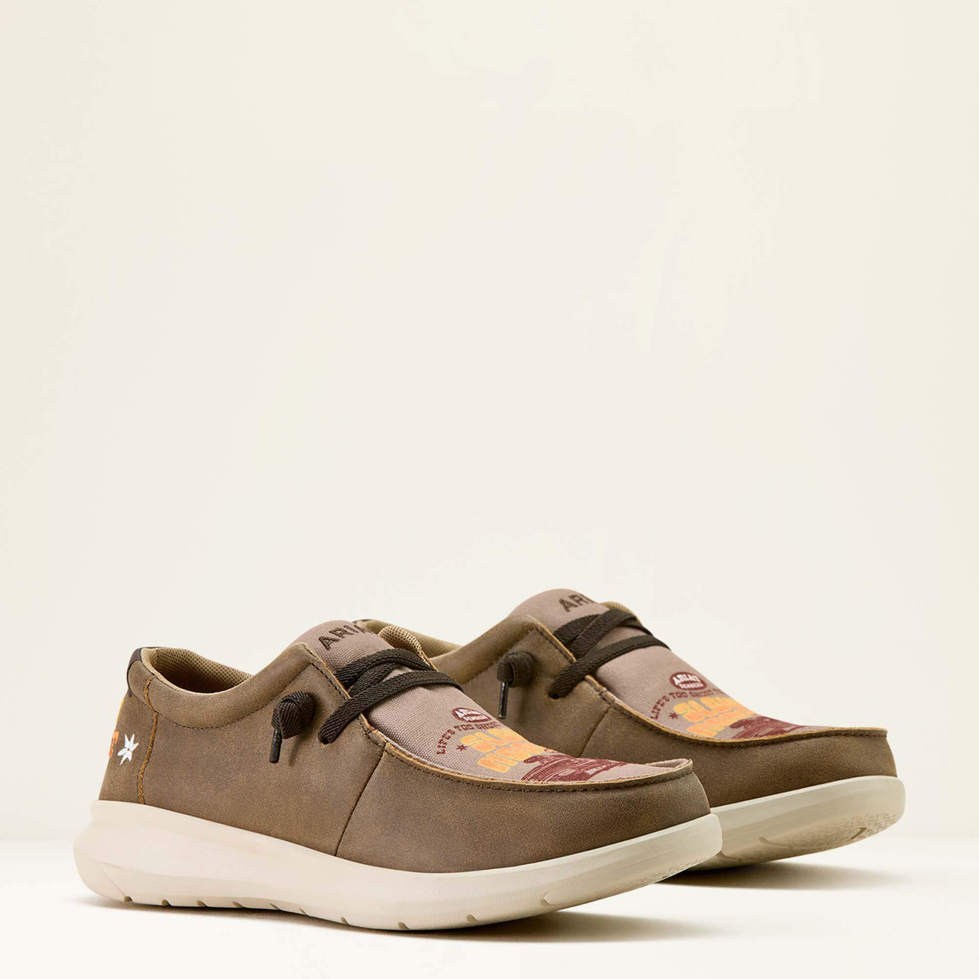 Hilo Sendero Shoe Men - BROWN BOMBER/SLOW HORSES PRINT