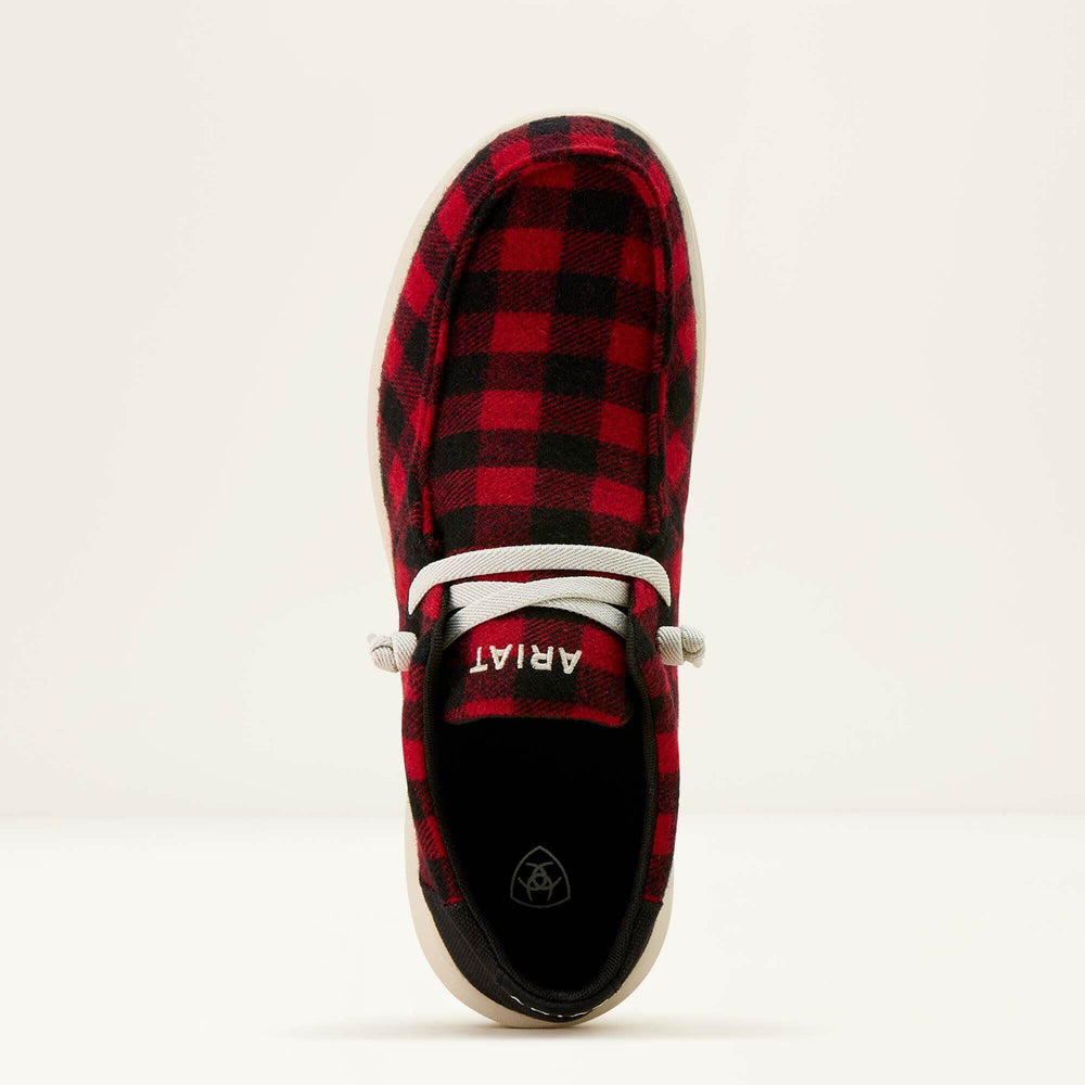 Hilo Shoe Men - RED BUFFALO CHECK FLANNEL