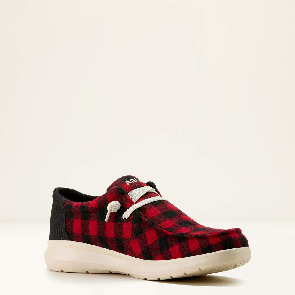 Hilo Shoe Men - RED BUFFALO CHECK FLANNEL