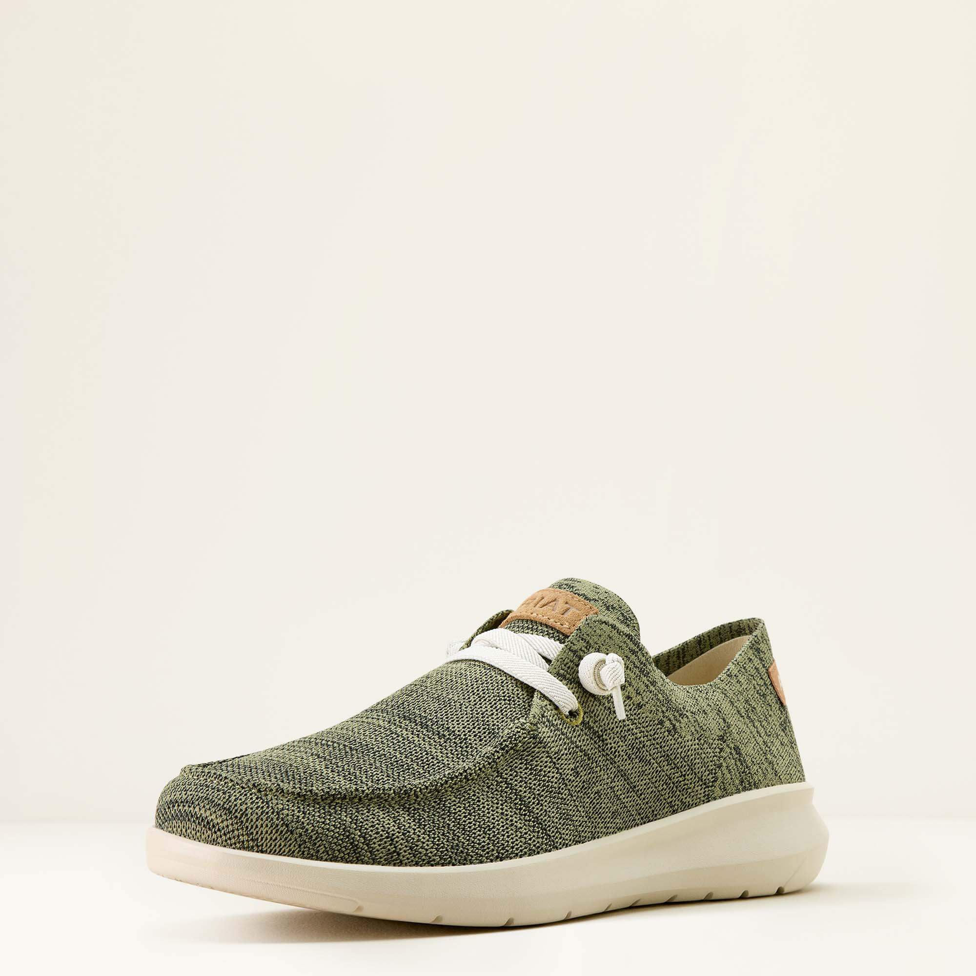 Hilo Shoe Men - OLIVE GREEN KNIT
