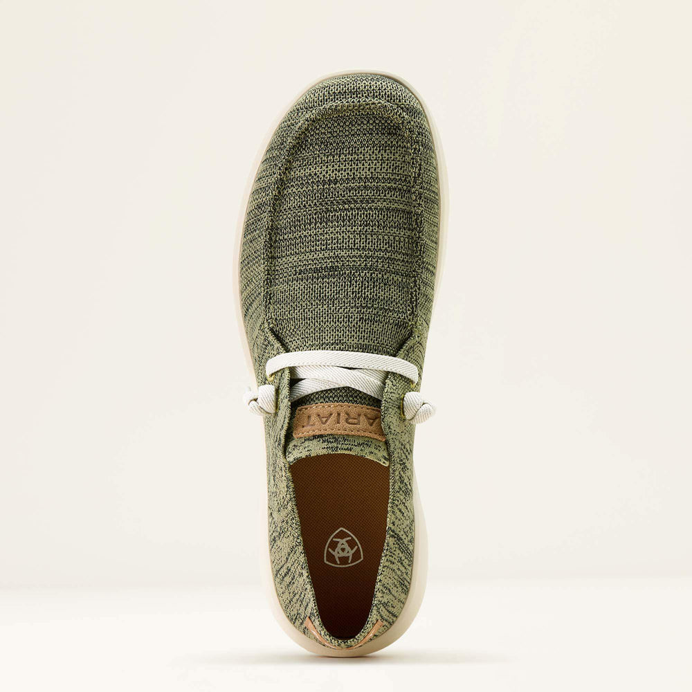 Hilo Shoe Men - OLIVE GREEN KNIT