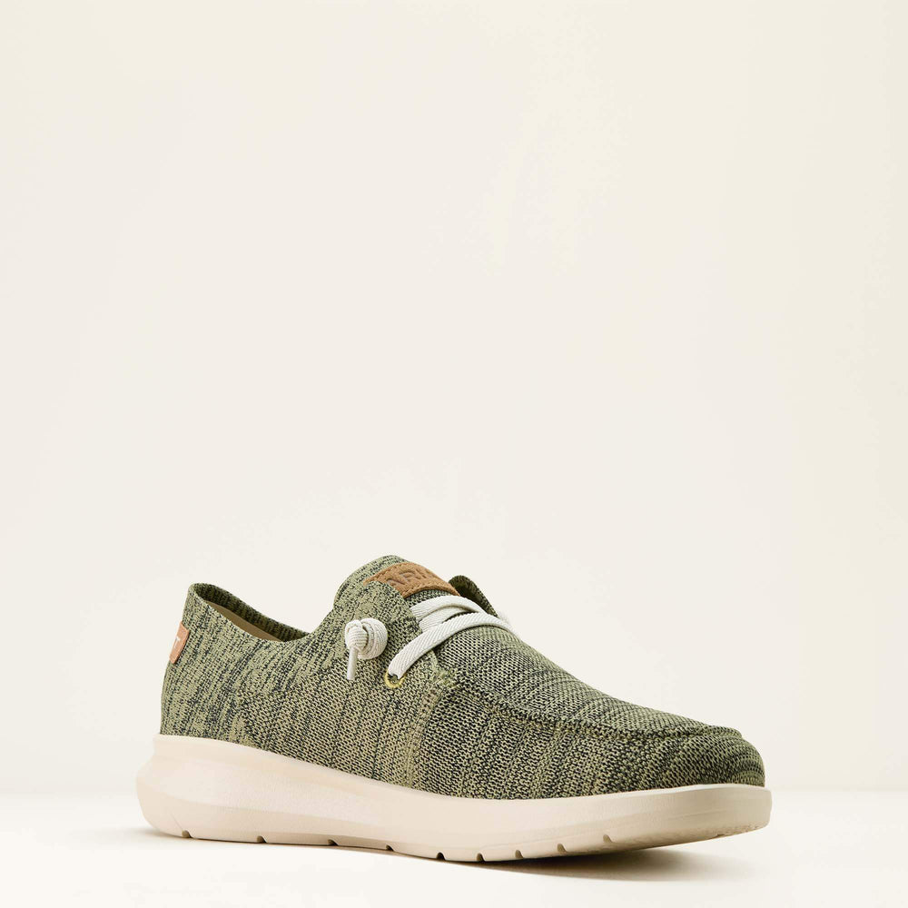 Hilo Shoe Men - OLIVE GREEN KNIT