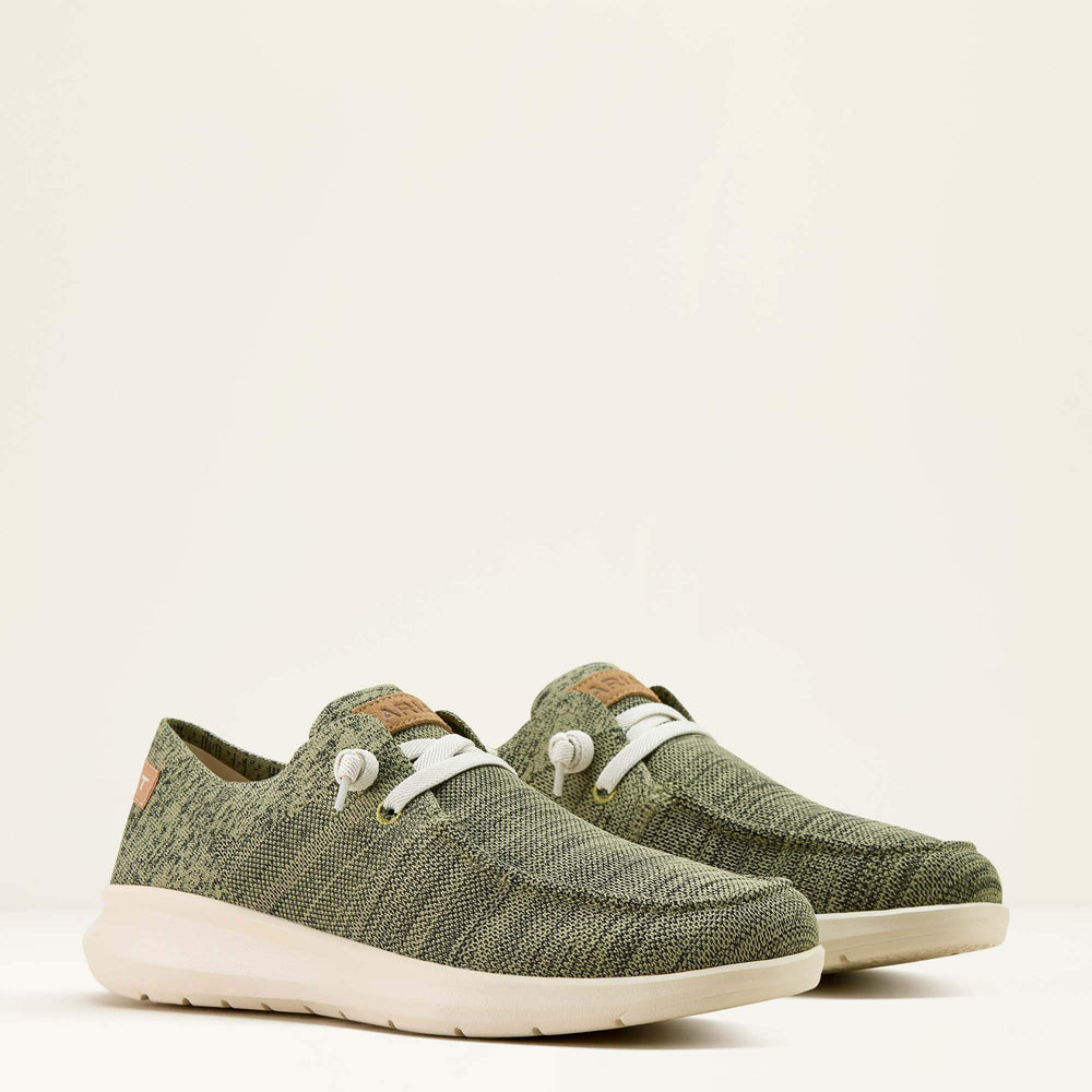 Hilo Shoe Men - OLIVE GREEN KNIT