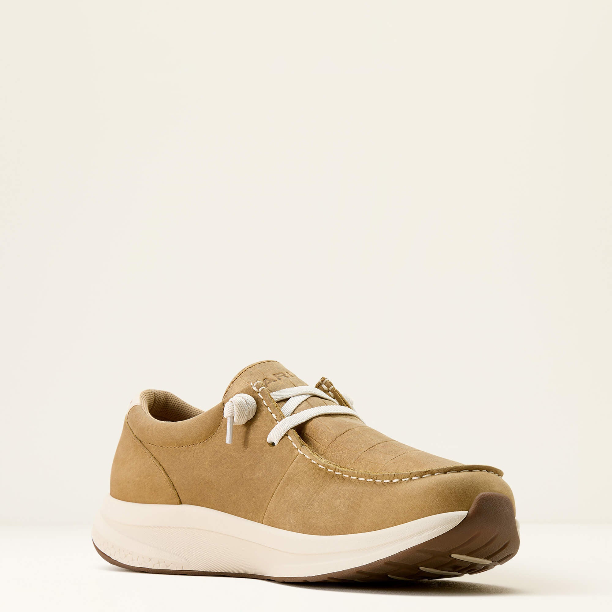 Buckeye Waterproof Shoe Men - LIGHT TAN/NATURALLY DISTRESSED CROC PRINT