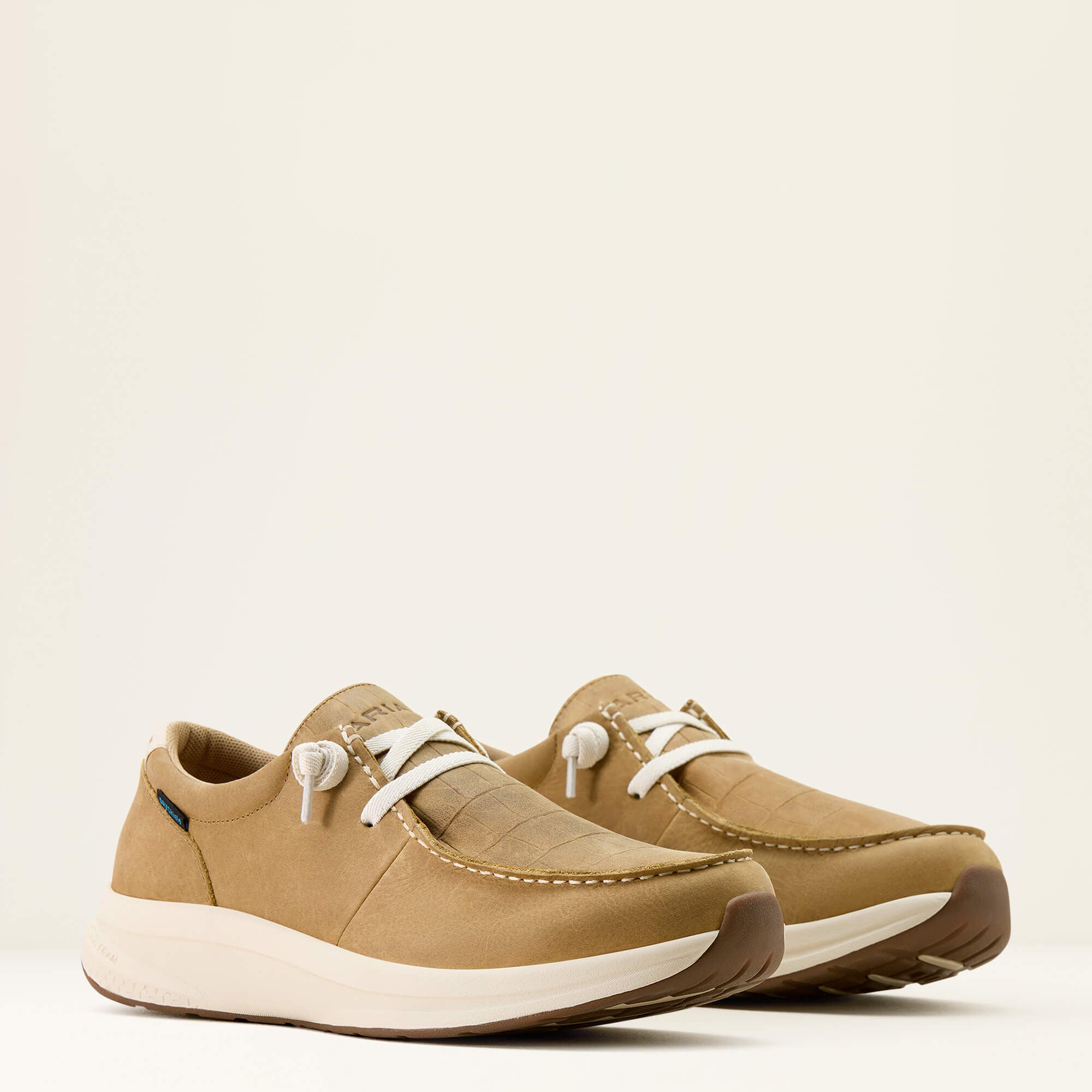 Buckeye Waterproof Shoe Men - LIGHT TAN/NATURALLY DISTRESSED CROC PRINT