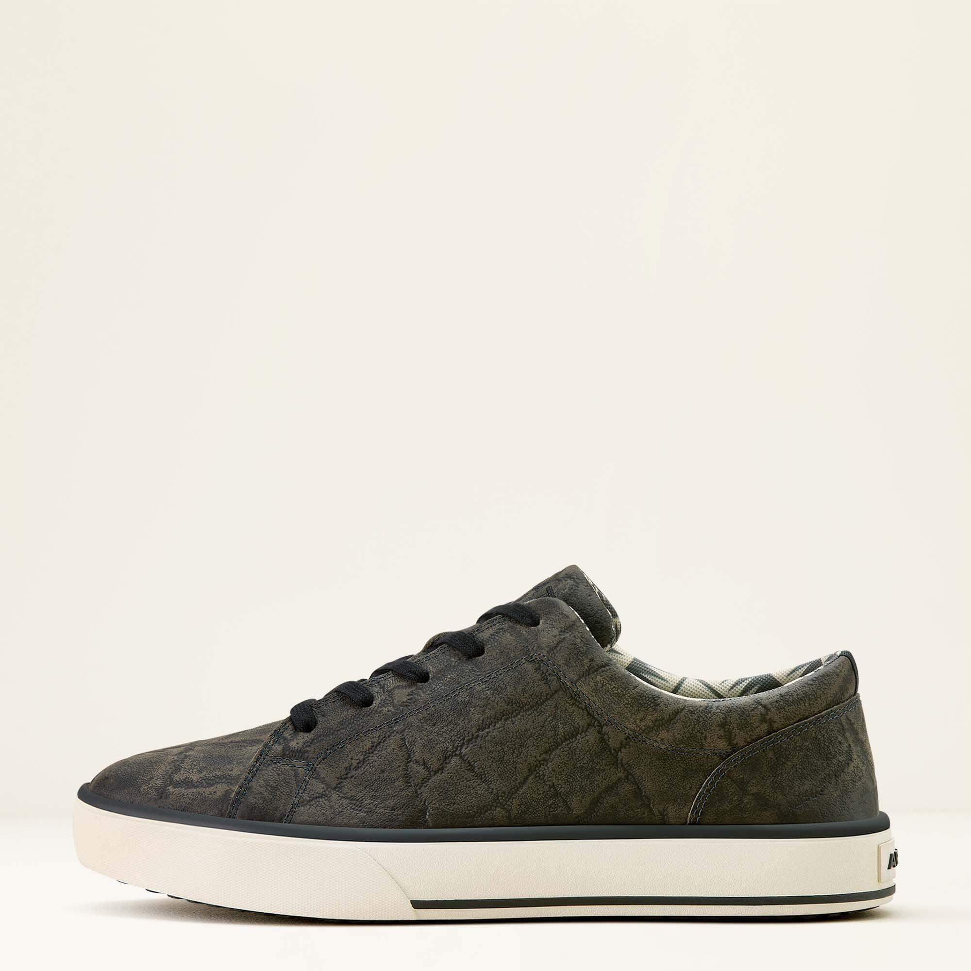 Sawyer Shoe Men - CHARCOAL ELEPHANT PRINT