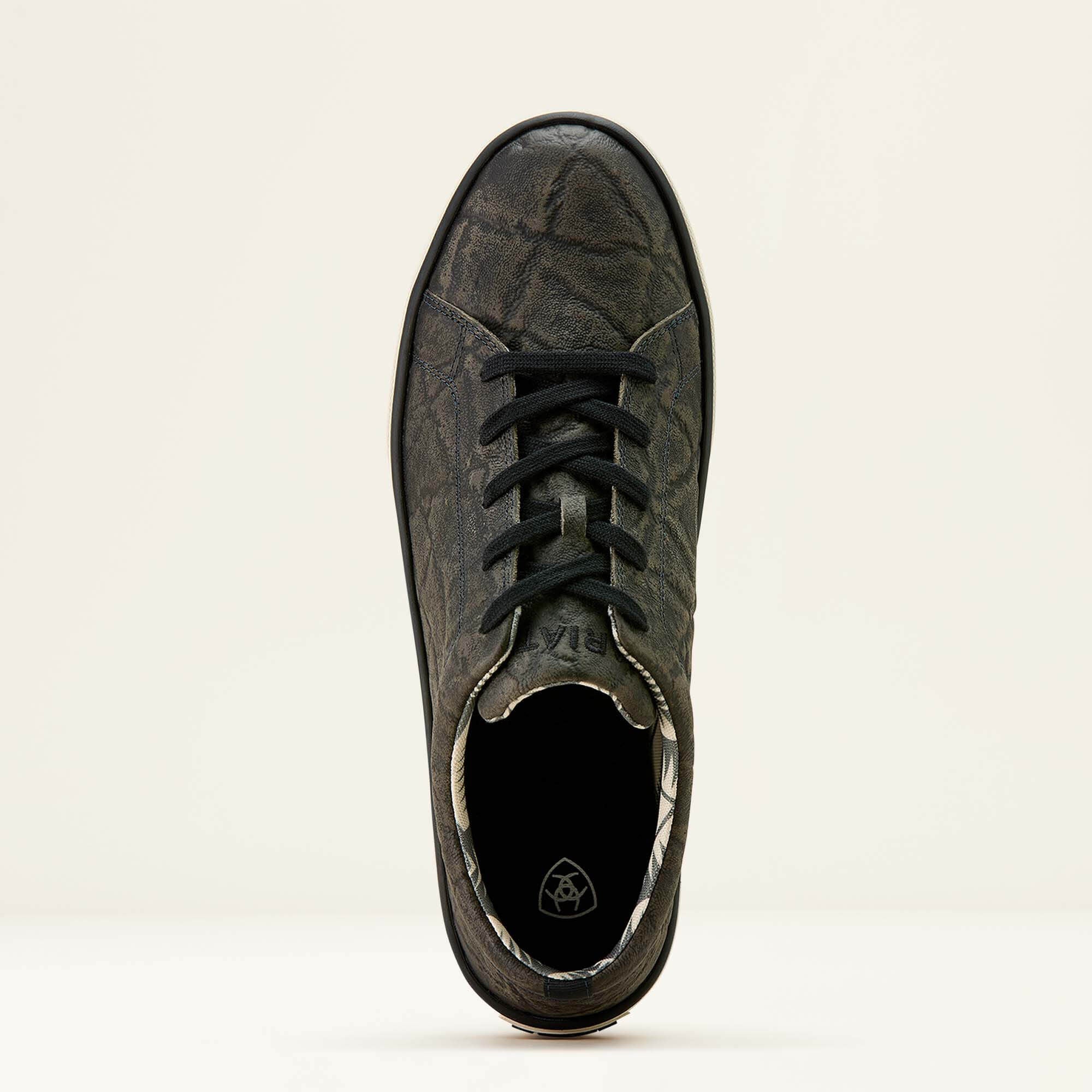 Sawyer Shoe Men - CHARCOAL ELEPHANT PRINT
