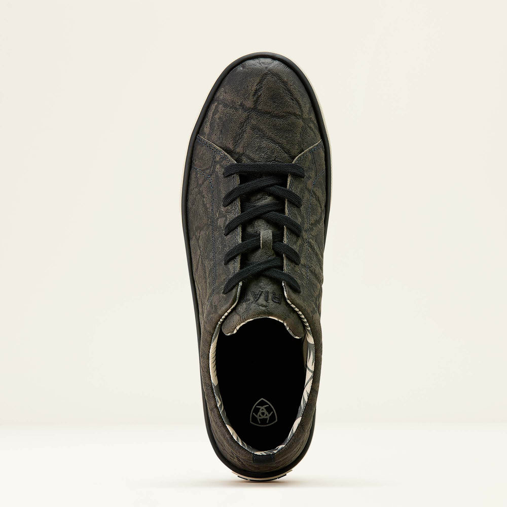 Sawyer Shoe Men - CHARCOAL ELEPHANT PRINT