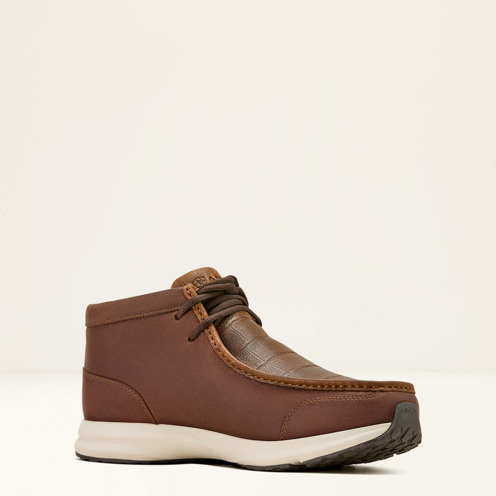 Spitfire Shoe Men - BROWN CROCODILE PRINT/RUSTIC BROWN