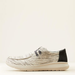 Hilo Shoe Men - HEATHERED WHITE/DARK DENIM