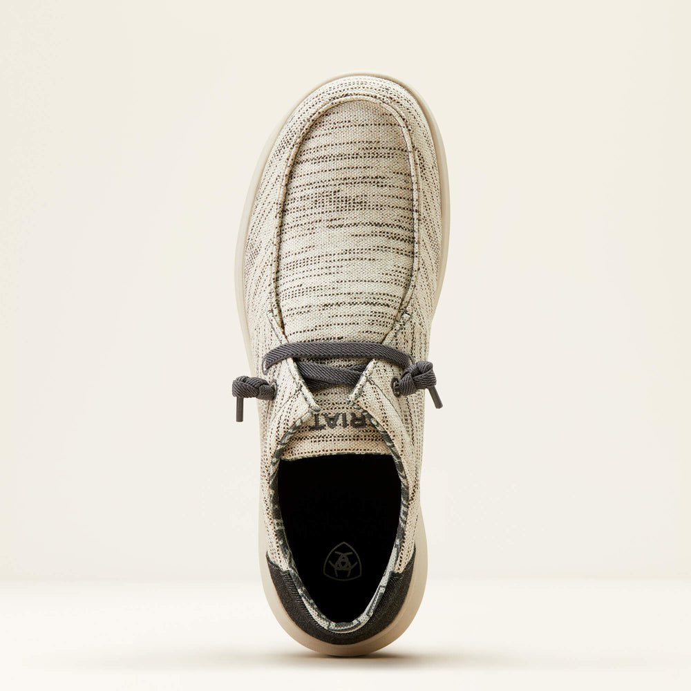 Hilo Shoe Men - HEATHERED WHITE/DARK DENIM