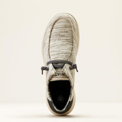Hilo Shoe Men - HEATHERED WHITE/DARK DENIM