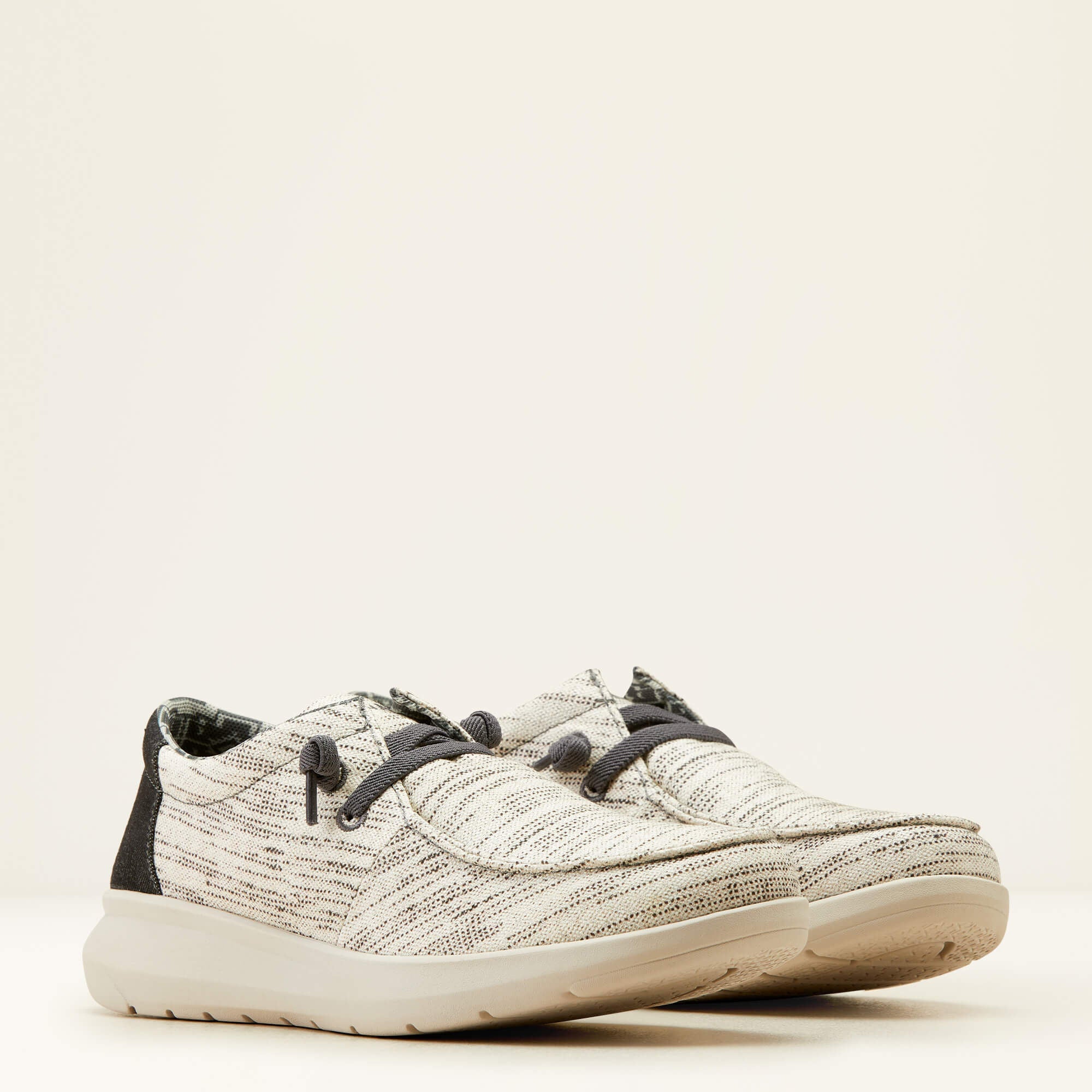 Hilo Shoe Men - HEATHERED WHITE/DARK DENIM