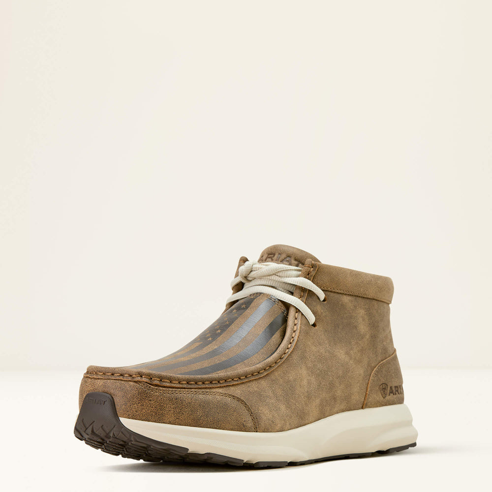 Spitfire Shoe Men - AMERICAN FLAG PRINT/BROWN BOMBER