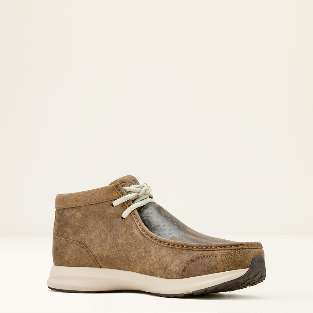 Spitfire Shoe Men - AMERICAN FLAG PRINT/BROWN BOMBER