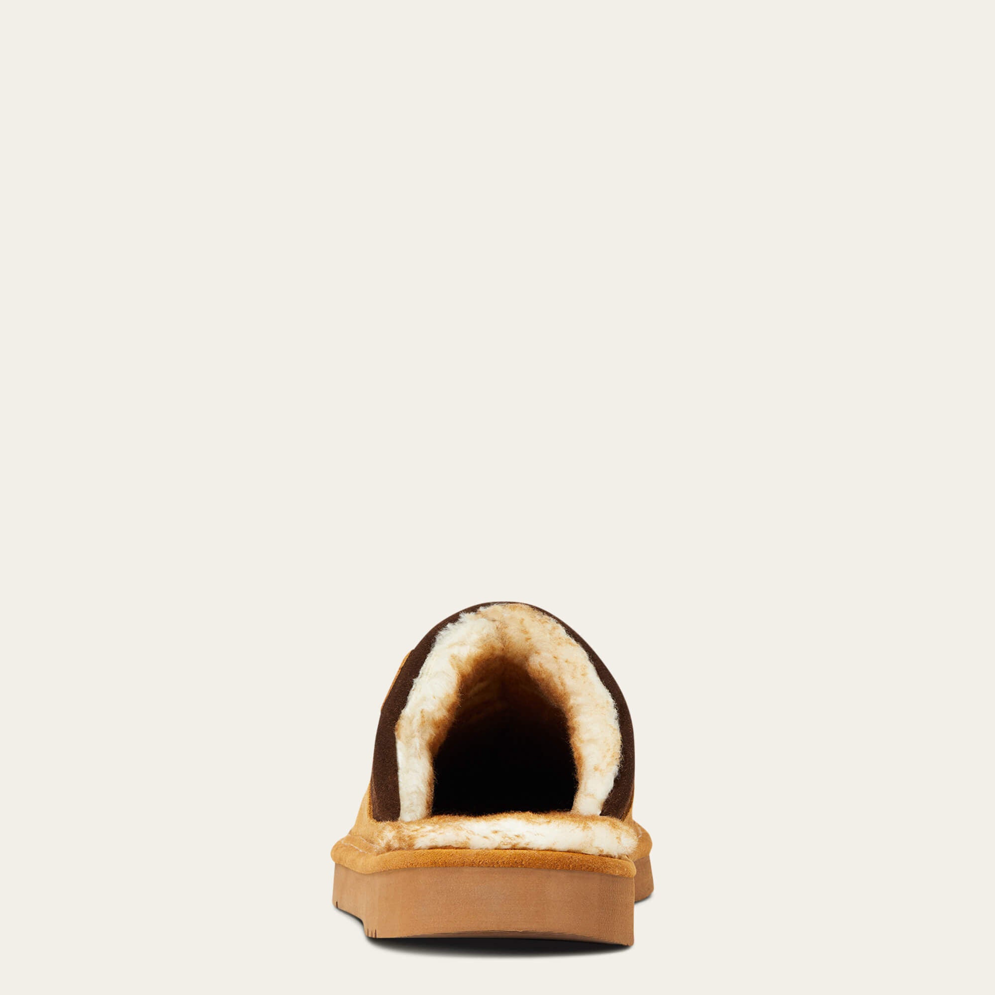 Silversmith Square Toe Slipper Men - CHESTNUT