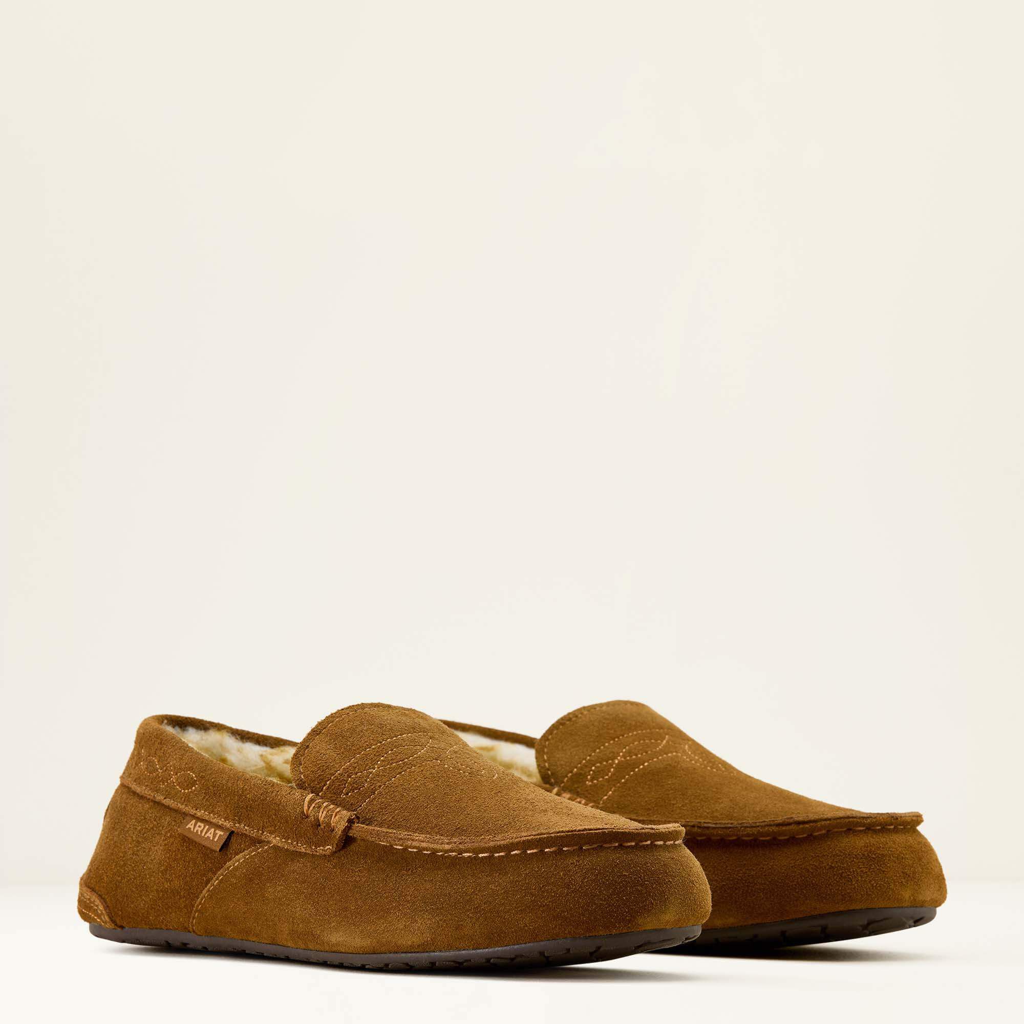Clayton Moccasin Slipper Men - TAN