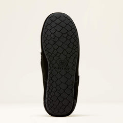 Clayton Moccasin Slipper Men - BLACK