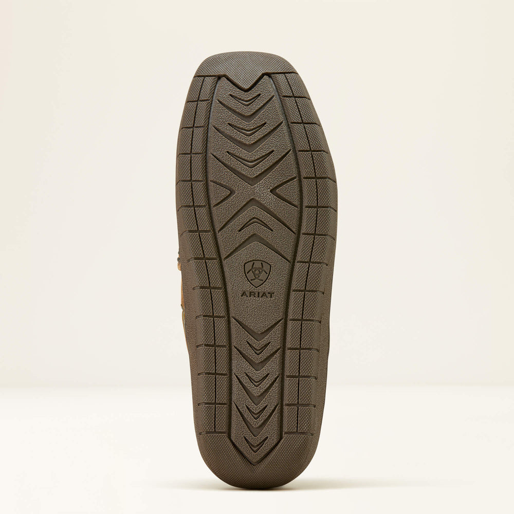 Moccasin Slipper Men - CHESTNUT