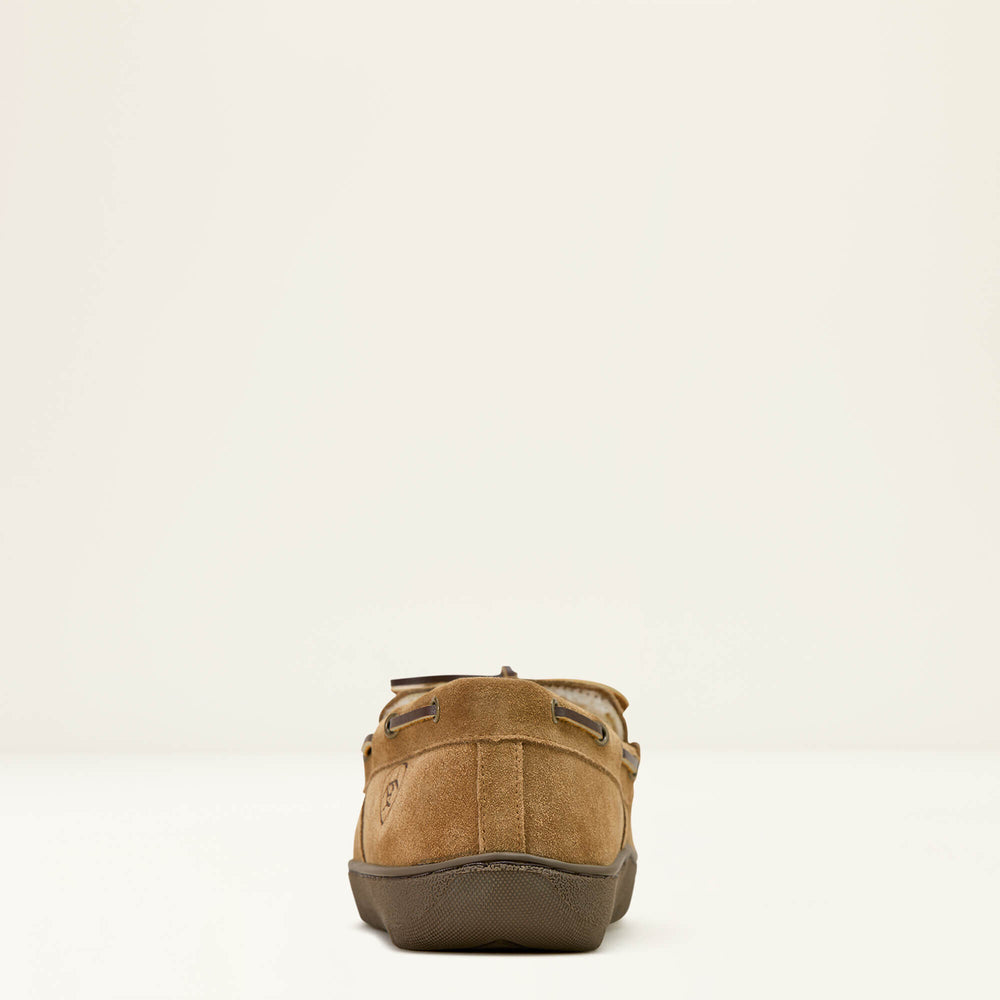Moccasin Slipper Men - CHESTNUT