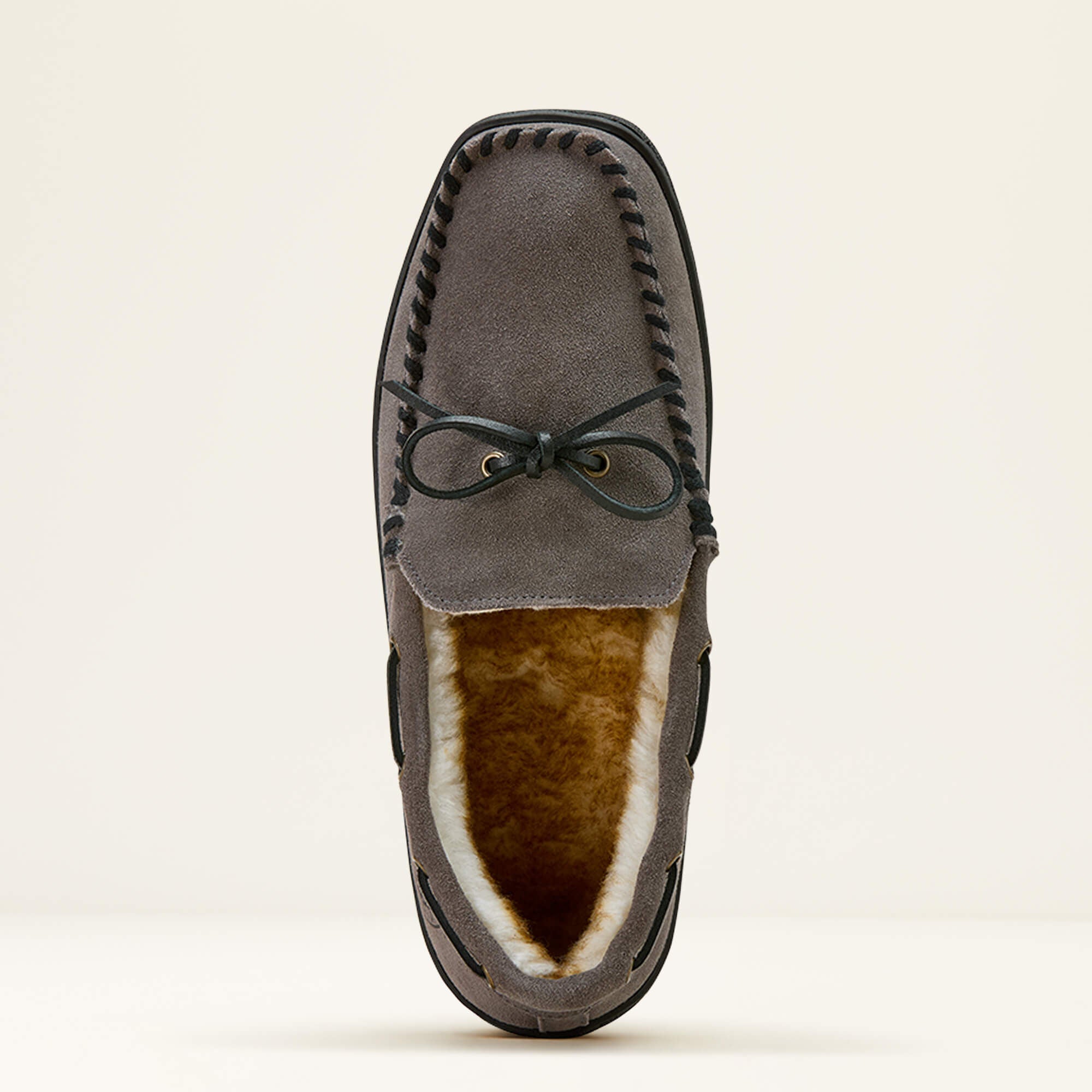 Moccasin Slipper Men - GREY