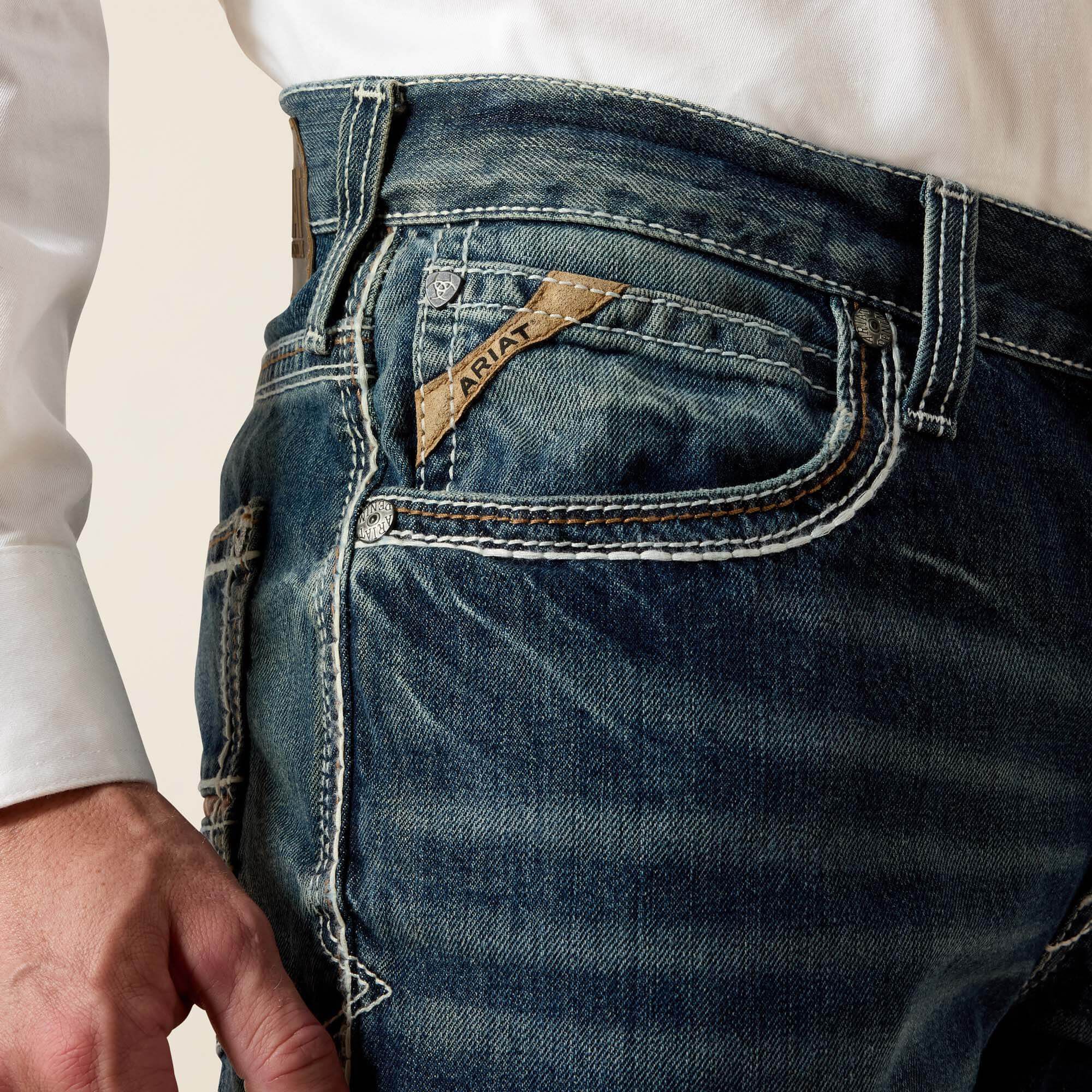M4 Low Rise Coltrane Boot Cut Jean Men - DURANGO