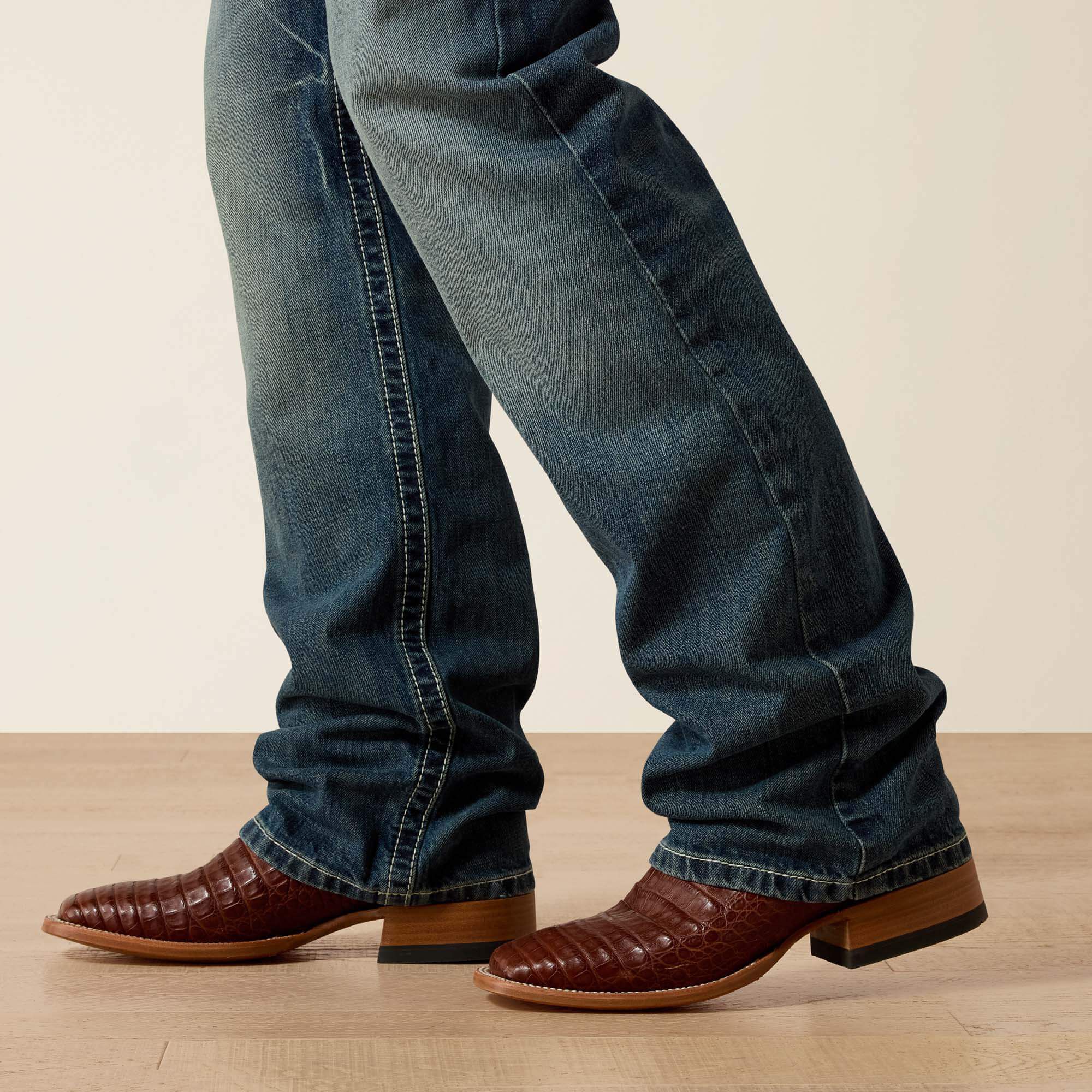 M4 Low Rise Coltrane Boot Cut Jean Men - DURANGO