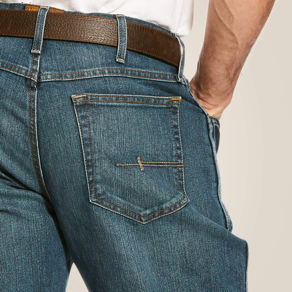 Rebar M4 Relaxed DuraStretch Basic Boot Cut Jean Men - CARBINE