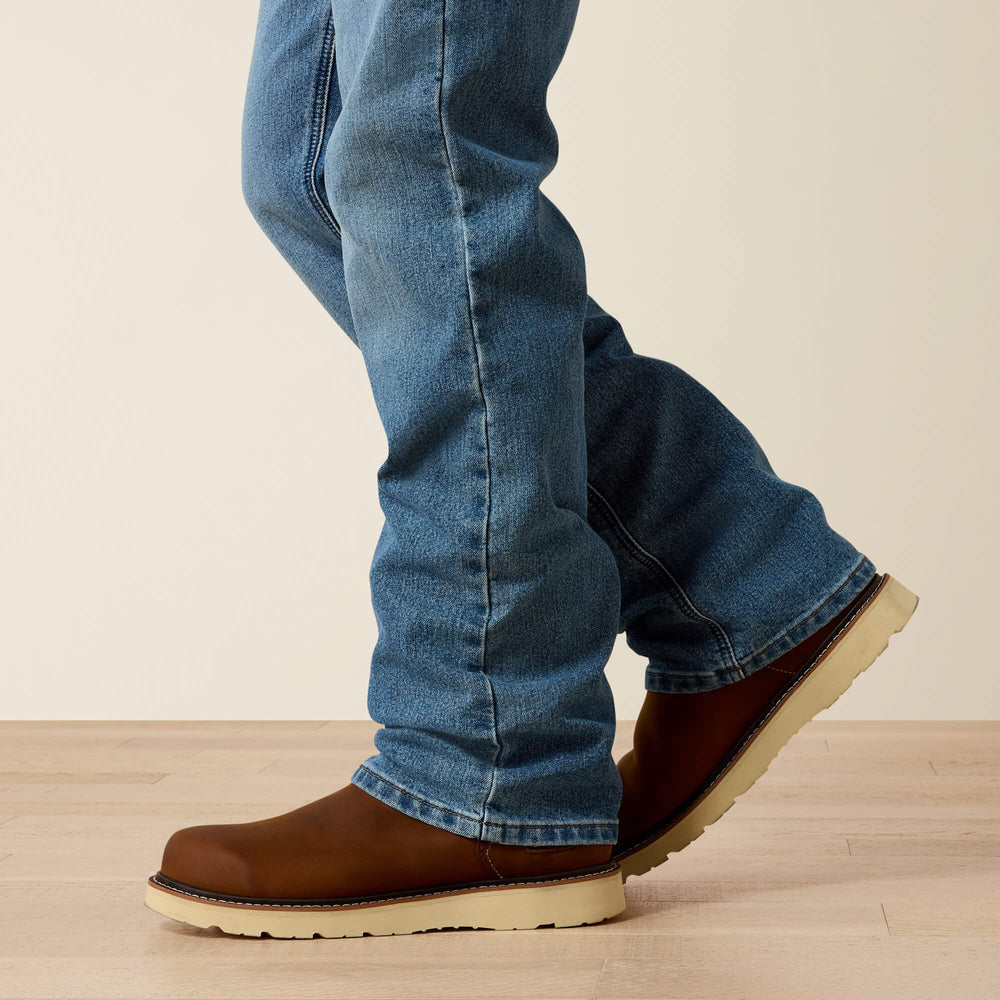 Rebar M4 Relaxed DuraStretch Basic Boot Cut Jean Men - BLUE HAZE